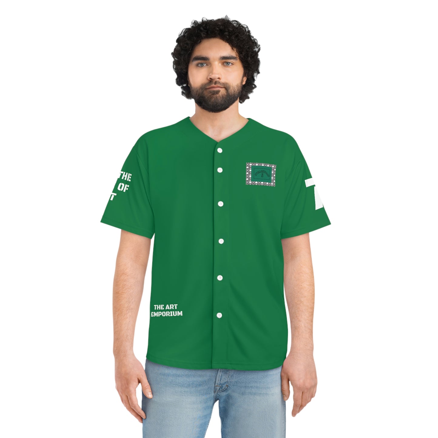 STILLGETPAID® APPAREL green Men's Baseball Jersey