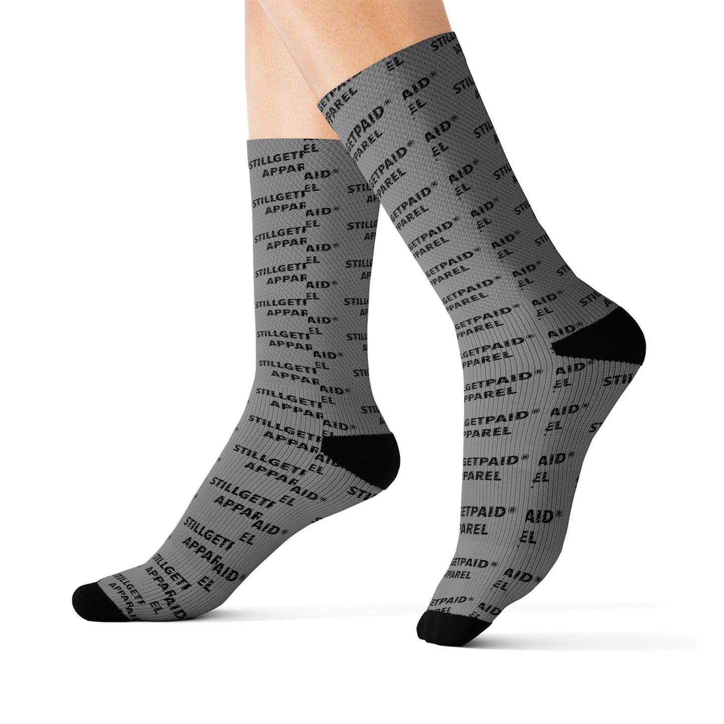 STILLGETPAID APPAREL STAMP Sublimation Socks